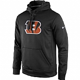 Men's Cincinnati Bengals Nike Practice Performance Pullover Hoodie - Black,baseball caps,new era cap wholesale,wholesale hats